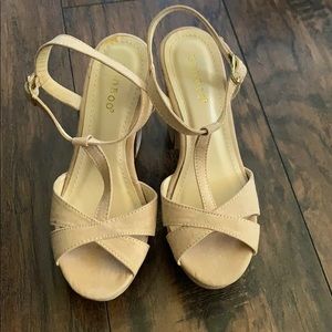 Nude shoes brand new